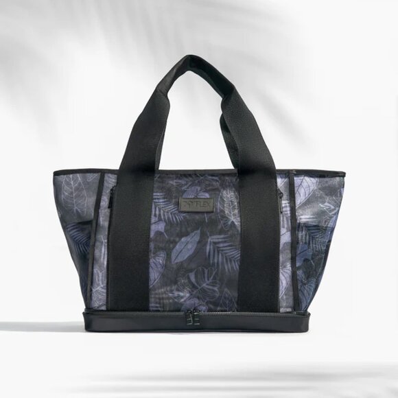 POPFLEX Handbags - Popflex Beach Bag Tote in Midnight Palm